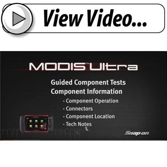 Guided Component Tests MODIS™ Ultra