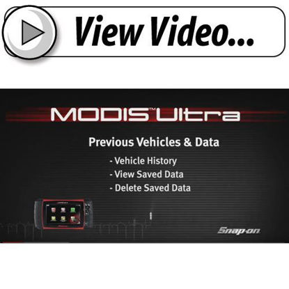 Picture of Previous Vehicles & Saved Data MODIS™ Ultra