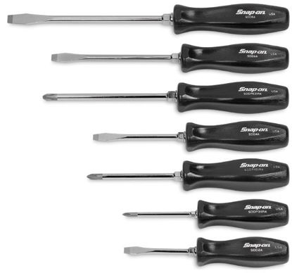 Picture of SDDX70A Classic Black Handle 7pc Screwdriver Set