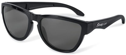 Picture of SORSSBSM02 - Shiny Black Frame Smoke Lens Rockstar Sunglasses 