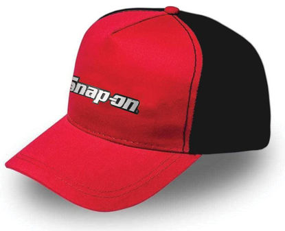 Picture of CAP-2TONE-SO - Cap Black / Red - SO logo