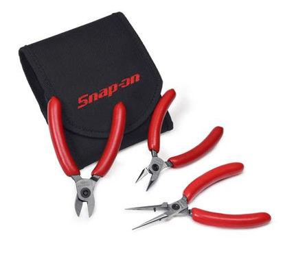 Picture of PLP300A - Precision Pliers Set; 3Pc - Red
