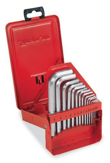 Snap-on - AW1015DHK - L-Shaped Hex Allen Key Set .028-3/8"; 15Pc