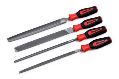 Picture of SGHBF600A - 4 pc Instinct® Soft Grip Handle Mixed File Set (Red)