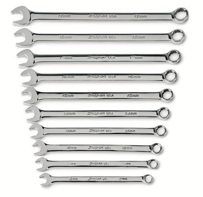 Picture of SOEXLM710B - Flank Drive® Plus 12Pt Long Combination Wrench Set 10-19 mm; 10Pc