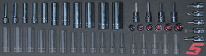 Picture of MOD.151SH45SF-X - 3/8" Torx and FDX Deep Socket Set; 26Pc - Imperial