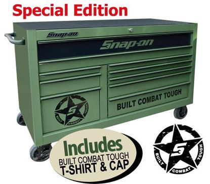 Picture of XXMAY153 10 Drawer Classic X-Wide Built Combat Tough Special Edition Roll Cab Includes T-shirt & Cap