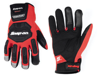 Picture of GLOVE501RMC -  Impact Supercuff® Glove (Red) - Medium