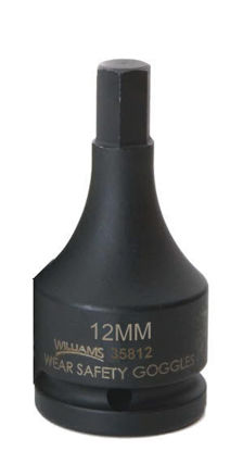 Picture of WIL35812 - 3/4" Impact Hex Bit Socket 12mm