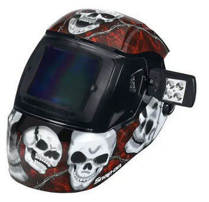 Snap-on - WELDIGNSKULL - Skull Auto-Darkening Welding Helmet with Light