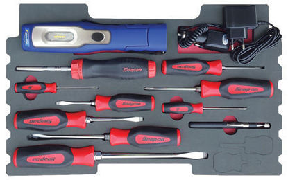 Snap-on - MOD.263SR43F - Screwdriver and Light Set; 10Pc (suitable for KMC Tool Chest Only)
