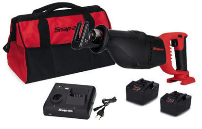 Snap-on - CTRS8850U2-WO - 18V Cordless Reciprocating Saw Kit with 2 x Batteries (Red)