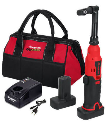 Snap-on - CDRR2005360U2-WO - 14.4V MicroLithium Cordless 360° Angle Head Mini Drill Kit with 2 x Batteries (Red)