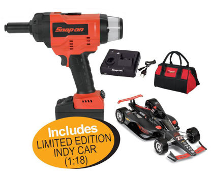 Snap-on 18V Brushless CORDLESS Rivet Gun Kit Includes LIMITED EDITION INDY CAR (1:18)