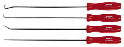 Snap-on - ASAL204BR - Long Handle Acetate Pick Set; 4Pc - Red