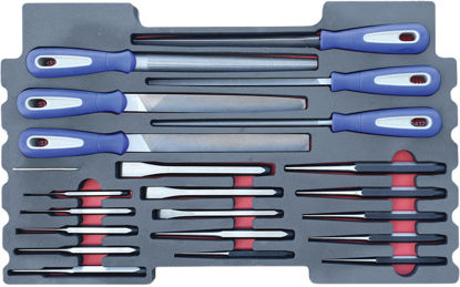 Snap-on Blue - MOD.179SR43F - Files, Punches and Chisels Set; 22Pc (suitable for KMC Tool Chest Only)