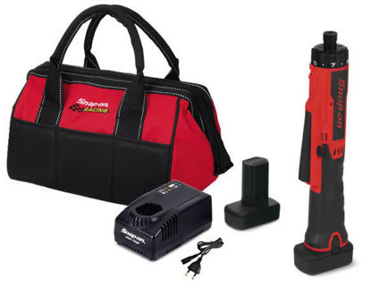 Snap-on - CTSS761U2-WO - 14.4V MicroLithium Cordless Inline Screwdriver Kit (Red)