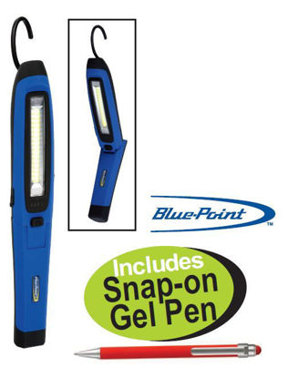Snap-on Blue XXAPR260 Articulating Rechargeable Light Includes Snap-on Gel Pen