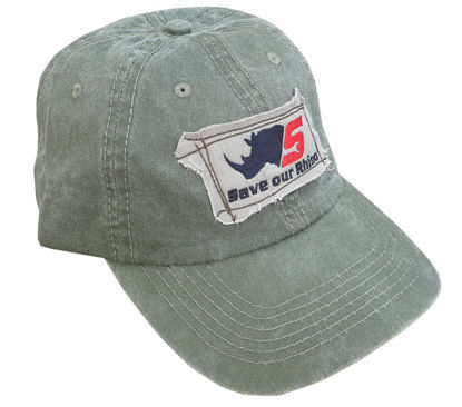 Snap-on Clothing - CAP-RHINO3 - Olive Green Cap - Save Our Rhino - R50 donation