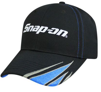 Snap-on Clothing - CSN07-7896 - Cap - Black / Blue Promo Snap; Adjustable