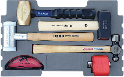 Snap-on Blue - MOD.509SR43F - Hammers Set; 6Pc (suitable for KMC Tool Chest Only)