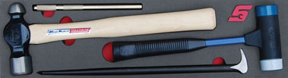 Picture of MOD.358SH45S - Hammer and Pry Bar Set; 4Pc