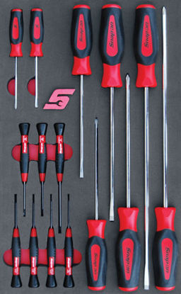 Snap-on - MOD.285SH42D - Combination Phillips/Flats Screwdriver Set; 15Pc