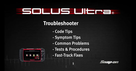 Fast Track Troubleshooter SOLUS Ultra™ Fast Part Five