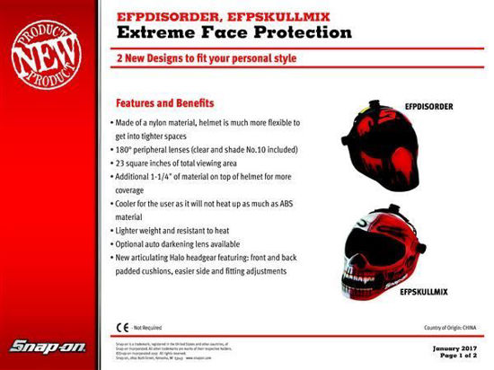 EFP DISORDER SKULLMIX Face Protectors