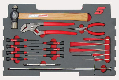 Snap-on - MOD.395SR43F - Electronic Screwdrivers and Utility Set; 17Pc (for KMC Box)