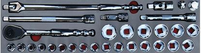 Picture of MOD.436SH45S - 1/2" General Service Set; 30Pc - Metric