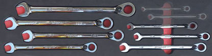 Picture of MOD.748SH45S7 7pc Flank Drive Plus Ratcheting Combination Spanner Set