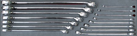 Snap-on - MOD.705SH45S - Combination Spanner Set 1/4"- 1-1/16"; 15Pc