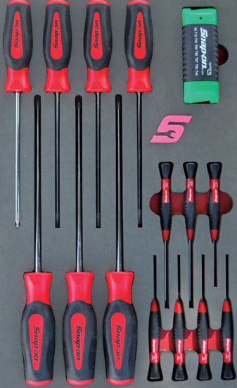 Snap-on - MOD.283SH42D -  Combination Mini And Long Torx Screwdriver Set; 22Pc