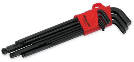 Snap-on - AWBMXL9 - Extra-Long L-Shaped Ball Hex Wrench Set 1.5-10 mm; 9Pc