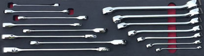 Picture of MOD.790SH45S - Ratcheting & Pipe Spanner Set; 14Pc - Imperial