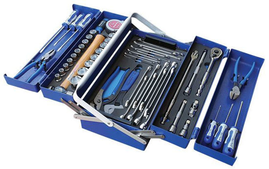 Snap-on Blue - BLP1281S60M-WO - 1/2" Drive Cantilever Tool Set, 60Pc - Metric
