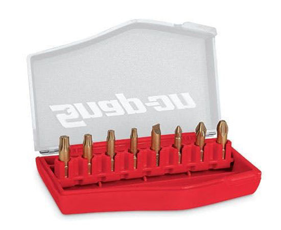 Snap-on - SDMC8RD - Diamond Tip Combination Screwdriver Bit Set; 8Pc