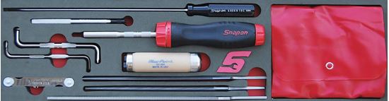 MOD.452SH45S - S/Driver, File and Allen Key Set; 25Pc