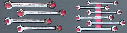Picture of MOD.862SH45S  - Open End and Pipe Spanner Set 6-17mm; 10Pc