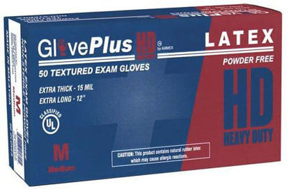 Blue-Point Supplemental - AGPGPLHD84 - Heavy-Duty Exam Grade Latex Gloves; 50Pc