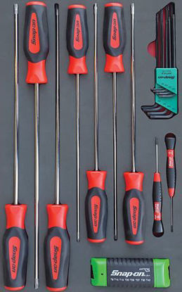 Snap-on - MOD.825SH42D  - Long Torx Screwdriver and Allen Keys Set; 25Pc
