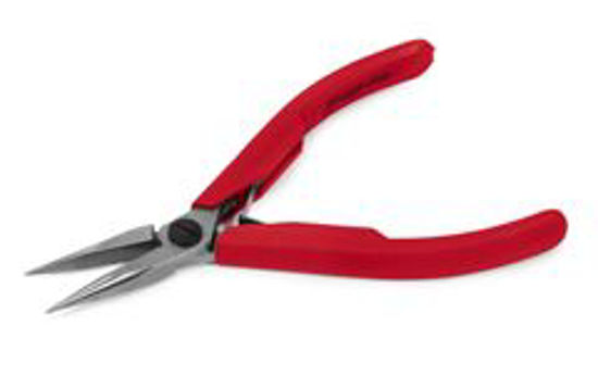 126CNSERESD - Chain Nose Serrated Pliers (Red)