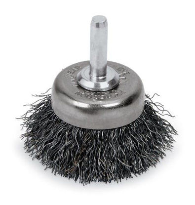 Picture of AC240B Wire Brush Cup Type 1 1/2 in Brush Diameter 1/4 in