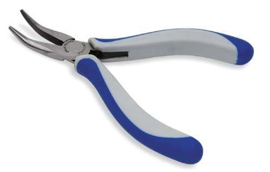 B945CMP Pliers Miniature 45 deg Bent Nose Blue-Point