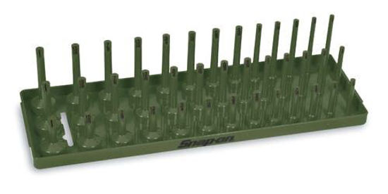 KA383METCG - 3/8" Metric Post 3-Row Socket Tray (Combat Green)