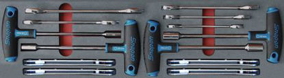 Picture of MOD.280SH45S - 4 x Nut Drivers / Ratcheting and OE Spanners 13Pc