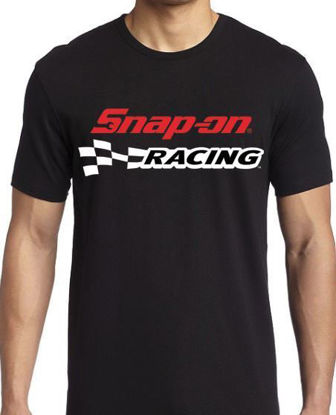 Picture of SHIRT-TBR-2X - T-Shirt Snap-on Racing Black - 2XLarge