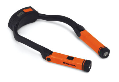 Picture of ECHDC038O - Rechargeable Hands-Free Neck Light (Orange)