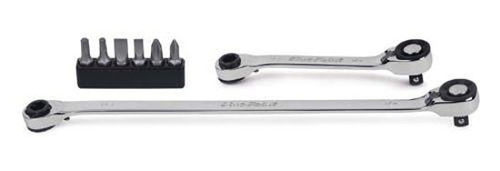 Snap-on Blue - BLPBTWSET - 1/4" Mini Ratchet and Bit Set; 2Pc